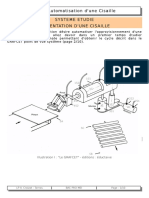 Automatisation D'une Cisaille Systeme Etudie Alimentation D'Une Cisaille