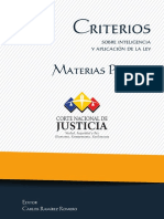 Criterios Materias Penales