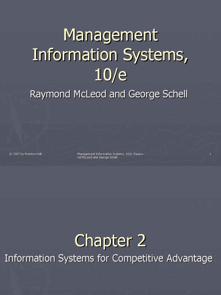 Management Information Systems, 10/e | PDF | Competitive Advantage ...