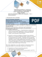 Guía de actividades y rúbrica de evaluación - Unidad 1 - Fase 1 - Reconocimiento (1)