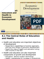 Chapter 8-Huaman Capital-Education and Health