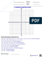 Graphing Four Ordered Puzzle 2