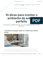 10 Dicas para Montar o Ambiente de Estudo Perfeito - Novidades - Tudo Sobre Enem