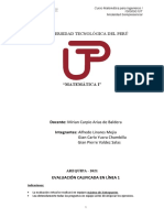 UTP - Evaluación Calificada en Linea 1