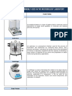 Microbiology Laboratory Equipment