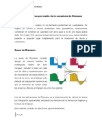 Calculo de Área Por Medio de La Sumatoria de Riemann