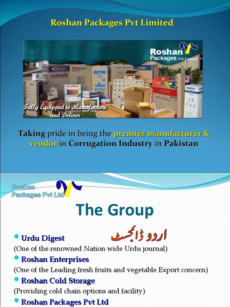 Roshan Packages Pvt Ltd Overview | PDF | Pakistan | Business Process