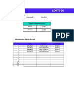 Plantilla de Corte de Caja