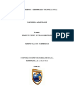 Comportamiento y Desarrollo Organizacional - Caso Pedro Armendáriz