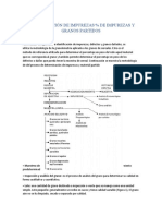 Determinación de Impurezas