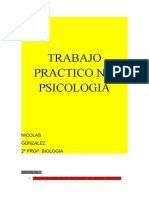 PSICOLOGIA Trabajo Practico Nº1