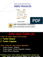 Turbin Francis: Lab Konversi Energi