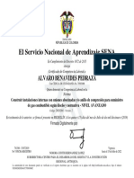 El Servicio Nacional de Aprendizaje SENA: Alvaro Benavides Pedraza