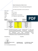 LAPORAN UJI Kualitas Citra Lineritas CT SCAN