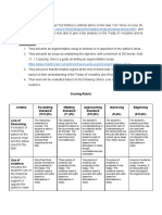 Treaty of Versailles Essay Analysis