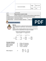 Representación en Espacio de Estados