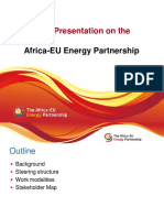 Brief Presentation On The: Africa-EU Energy Partnership