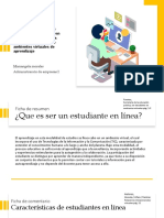 Factores Psicológicos y Tecnológicos Que Influyen en El Aprendizaje en Linea PDF