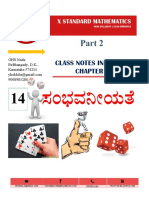 SSLC Mathematics Solutions Chapter 14 Probability-Kannada
