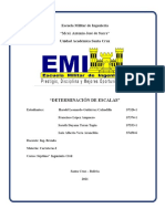 Determinación de Escalas