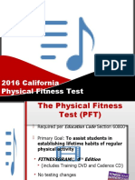 2016 Physical Fitness Test