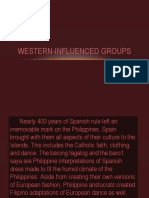 Western Influenced Groups
