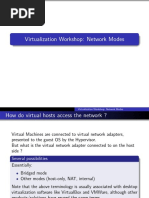 Virtualization Workshop: Network Modes