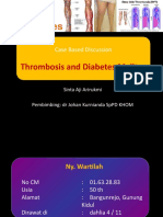 CBD DR Sinta Thrombosis in DM