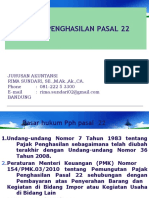 PPH Pasal 22