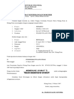 Surat Keterangan Dokter Polres Pulang Pisau