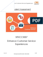 SITXCCS007 Assessment Tool