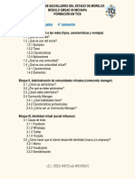 Temario Comunidades Virtuales