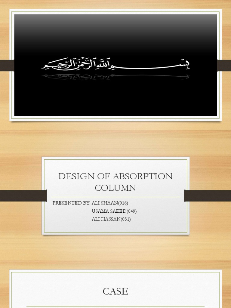 Design of Packed Absorption Column | PDF | Mole (Unit) | Continuum ...