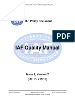 Manual de Calidad de la IAF