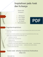 Dampak Hospitalisasi