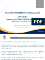 Inisiasi 1 - Scanning For Specific Information