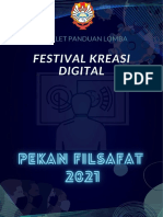 Booklet Pekan Filsafat 2021 - Festival Kreasi Digital