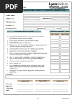 Quality Assurance (QA) Structure