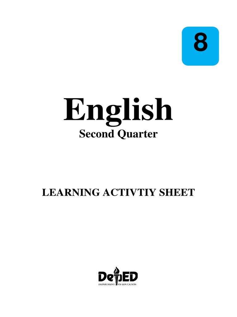 Grade 8 Q2 English LAS | PDF | Confucianism | Punctuation