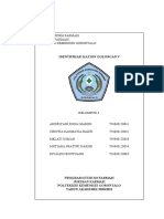 IDENTIFIKASI KATION GOLONGAN V