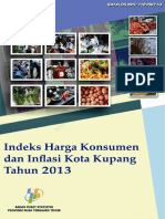 Indeks Harga Konsumen dan Inflasi Kota Kupang Tahun 2013(1)