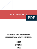 COST CONCEPTS EXPLAINED