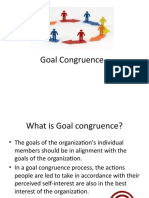 Goal Congruence