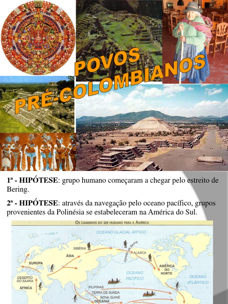 Os Povos Pre Colombianos | PDF | Império Inca | Hernán Cortés