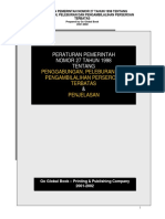 PP NO 27 TAHUN 1998 - Penggabungan Peleburan Dan Pengambilalihan PT