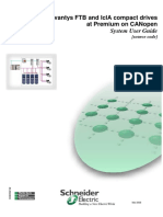 Advantys FTB and Icia Compact Drives at Premium On Canopen: System User Guide
