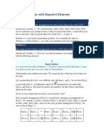 Permutations With Repeated Elements