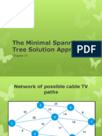 Figure - The Minimal Spanning Tree Solution Approach