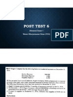 Post Test 6 Akuntansi Dasar 1