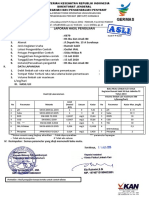 Laporan Hasil Pengujian Limbah Cair